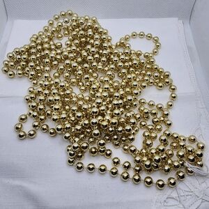 Beautiful Gold Beaded Garland - 17ft